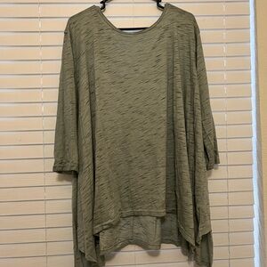 Umgee Sage Green Knit Top
